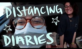 Distancing Diaries | try-on haul, deep cleaning, productive vlog