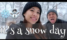 FIRST VLOG! FUN IN THE SNOW