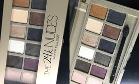 Maybelline The 24K Nudes Palette Review