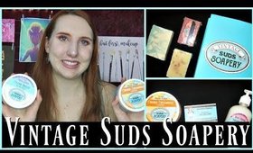 Indie Brand REVIEW: Vintage Suds Soapery - Natural, Cruelty Free Body Care & Bath