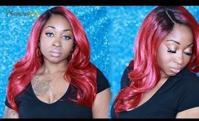 NEW Glam Red Hair Wig Under $30 ☆ WIGTYPES🔥