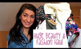 HUGE Fashion & Beauty Haul