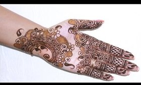 EID Special :: How To Apply Henna/Mehendi Tattoo On Hand Step By Step