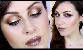 Christmas Inspired High-Shine Makeup Tutorial. ft. Sleek Makeup