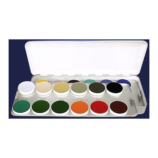 Kryolan Supracolor 24-Color Palettes 