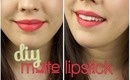 HOW TO: Mattify ANY Lipstick I AlyAesch