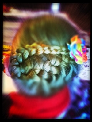 Spiral braid :) super cute and easy