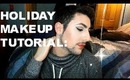 Holiday Makeup Tutorial: Neutral Eye + BOLD Red Lip!!