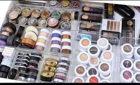 MAKEUP DECLUTTER 2016: Eyeshadows