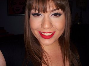 Loving red lips right now!