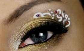 Posh winter makeup look  /  Шикарный зимний макияж