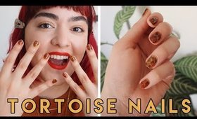 Tortoise Nail Art | Laura Neuzeth