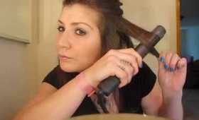 Curling Hair with a Flatiron