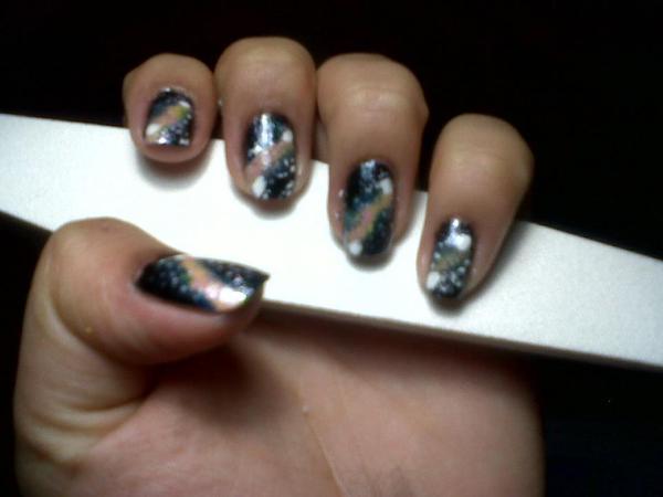 Easy Galaxy Nail Art | cutepolish Video | Beautylish