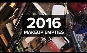 Products I Used Up in 2016: MAKEUP