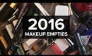 Products I Used Up in 2016: MAKEUP