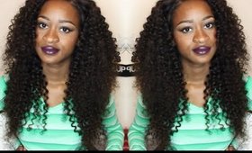 Aliexpress Initial Review | Virgin Peruvian Deep Curly |Yvonne Hair HY Wigs