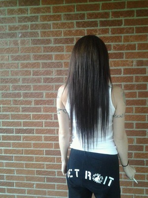 extensions and hair color by Christy Farabaugh 