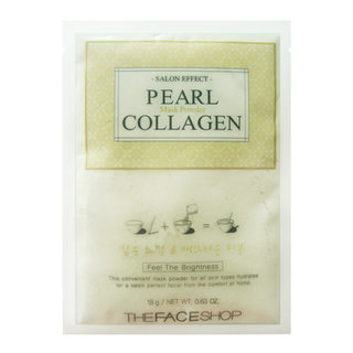 The Face Shop Salon Effect Pearl Collagen Mask Powder