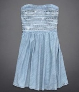 I love this blue sparkly dress from Hollister.