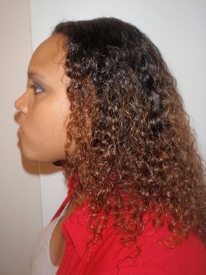 *BeautyByJualz* Danielle with curl before going straight