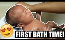 NEWBORN BABY'S FIRST BATH TIME | GONE EXTREMELY WRONG