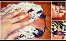Nail Tutorial | D.I.Y. 5 (different ways) Studded, Pearl, Crystal & Chained Nails