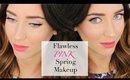 Spring Pinks Flawless Makeup Tutorial