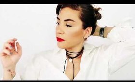 50 Shades Darker Makeup l adina vlad