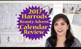 Harrods Beauty Advent Calendar 2017 Unboxing, Review