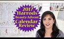Harrods Beauty Advent Calendar 2017 Unboxing, Review