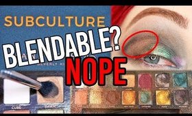 ABH Subculture Palette TEAR DOWN + FAIL TUTORIAL- What Happened???