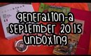 Generation-A Teaser September 2015 Box Unboxing