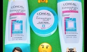 Unboxing Haul & Review Featuring L'Oreal Extraordinary Clay Voxbox From Influenster