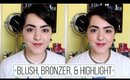 How to Apply Blush, Bronzer, & Highlight | Laura Neuzeth #BeautyBasics