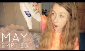 May Empties: Products I've Used Up • 2013