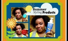 Styling products for Natural 3C curls
