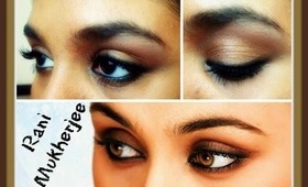 Rani Mukherjee Inspired Bronzy Makeup Look