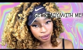 Get Ready With Me Blonde Flexi Curls / Asteria Hair