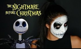 Jack Skellington The Nightmare Before Christmas Makeup Tutorial