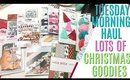 Tuesday Morning Craft Haul this Week, Snow and Cocoa collection Christmas Craft Haul