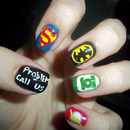 superhero nails