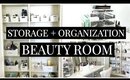 Beauty Room Storage + Organization | Kendra Atkins