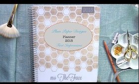 Plum Paper Planner First Impressions and Why Not Erin Condren