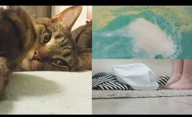 Baths and Late Night Shopping (Vlogmas Day 8)