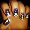 Christmas Penguin Nails!