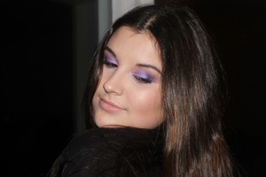 Beautiful sister as my model :) felt like playing with color today!