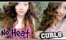 NO HEAT Curls from a Head Band!!