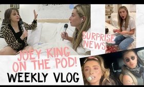 WEEKLY VLOG: A WEEK OF EXCITEMENT! NEWS, SKINCARE, MORE!