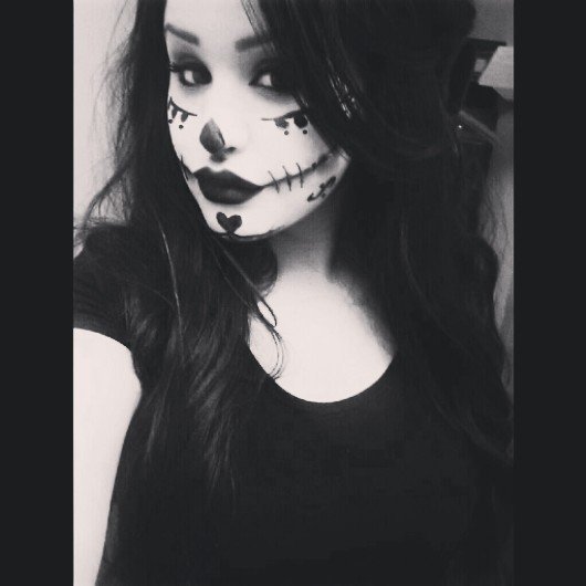 A look I did for Halloween 2013